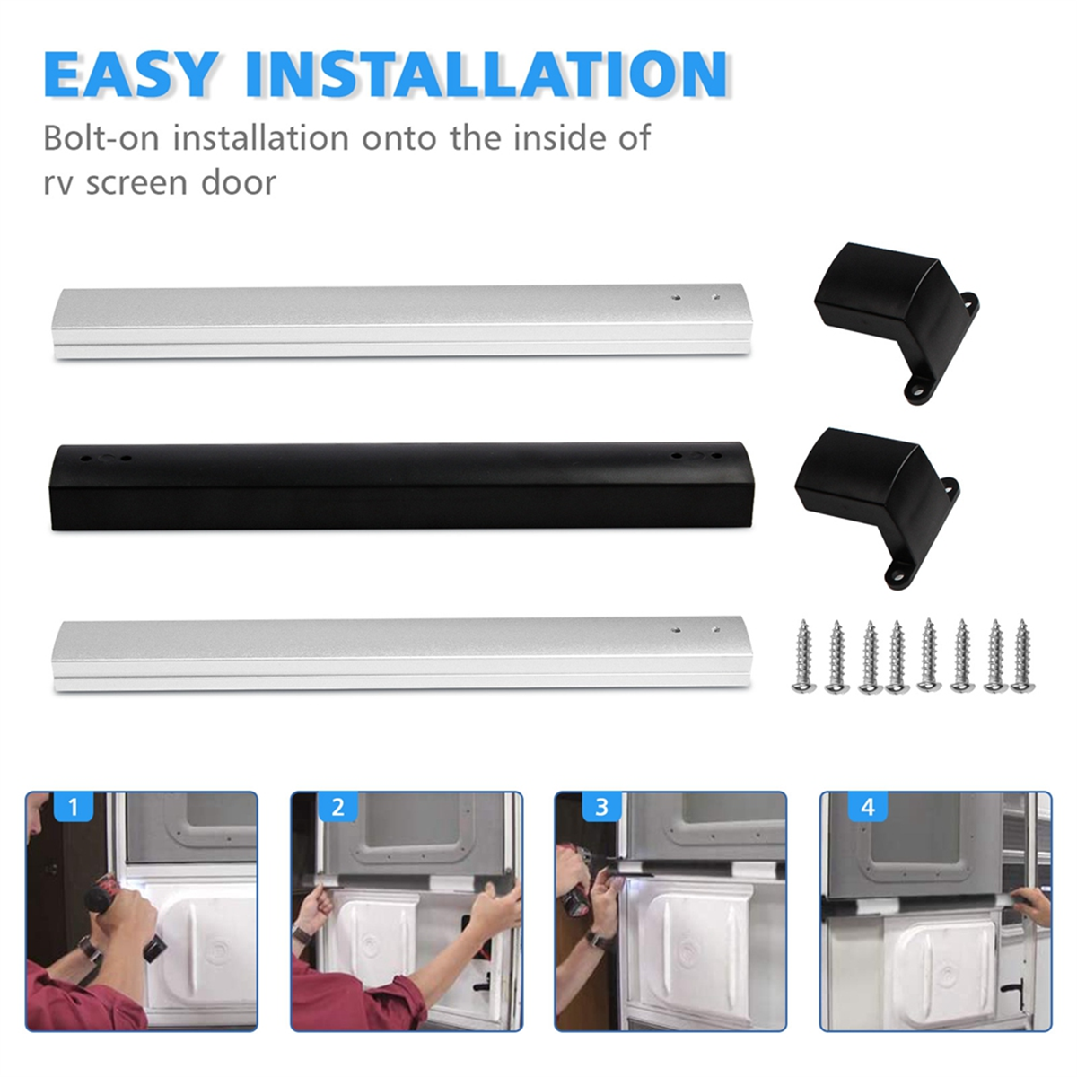 Door Handle Bar - ETRT RV Screen Door Handle RV