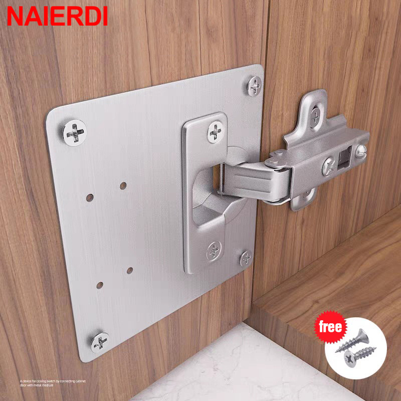 Furniture Hardware Repair - NAIERDI Stainless Steel Furniture Cabinet Door