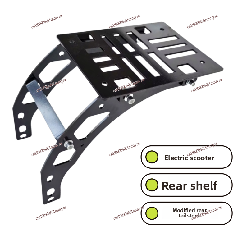 Shelf Bracket Pair - Electric scooter rear shelf modified folding