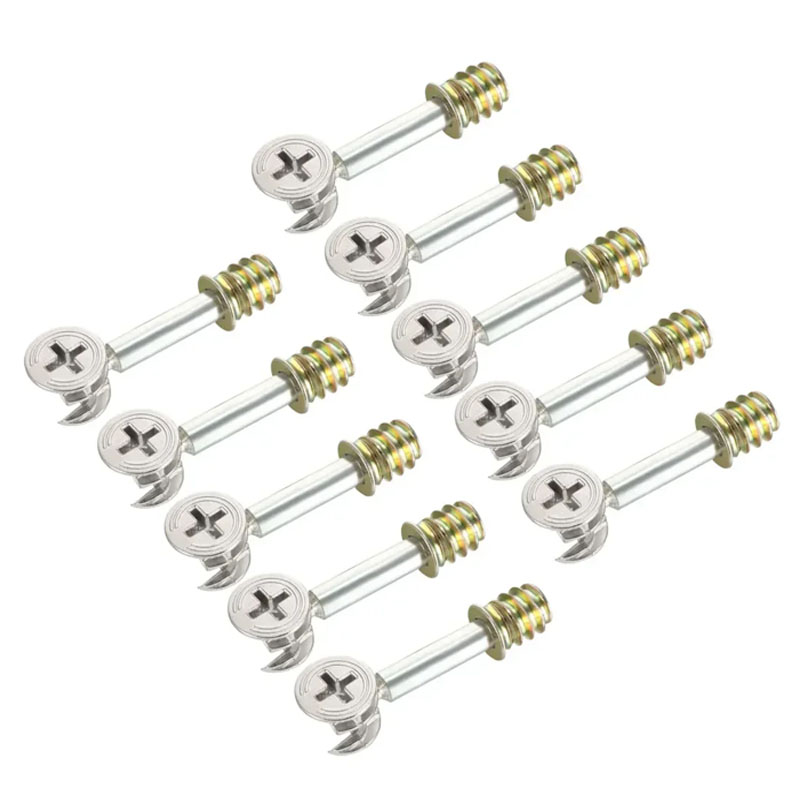 Furniture Joinery Hardware - 10Sets Furniture Side Connecting Fastener Cam