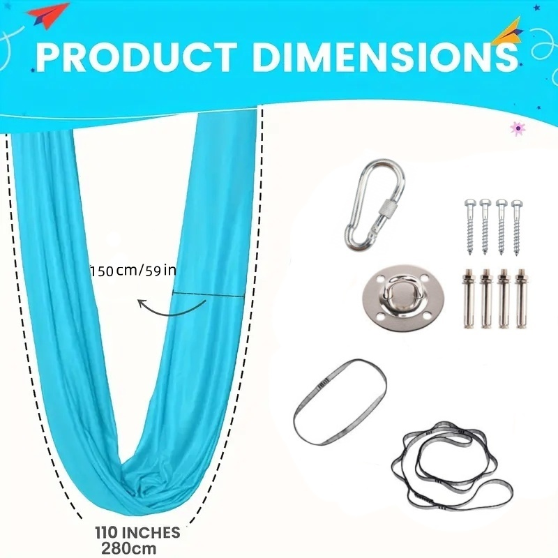 1.5*2.8m Elastic Swing Hammock - Furniture Joinery Hardware 리뷰 및 가격