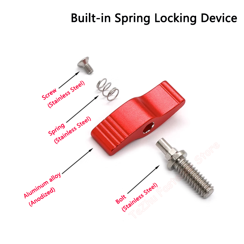 1pc M4 M5 M6 M8 Thumb Screws L - Barrel Bolt Slide 리뷰 및 가격