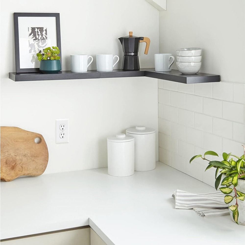 Wooden Hanging Storage Rack Du - Shelf Bracket Pair 리뷰 및 가격