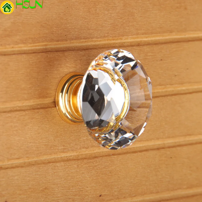 Crystal Gold Cupboard Knobs Ha - Furniture Hardware Gold 리뷰 및 가격