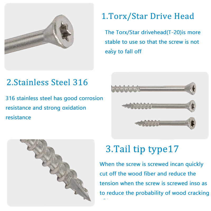 Stainless Steel Torx Wood Scre - Barrel Bolt Slide 리뷰 및 가격