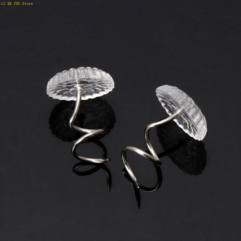 W3JE 50 Pcs Bedskirt Pins Clea - Furniture Upholstery Hardware 리뷰 및 가격