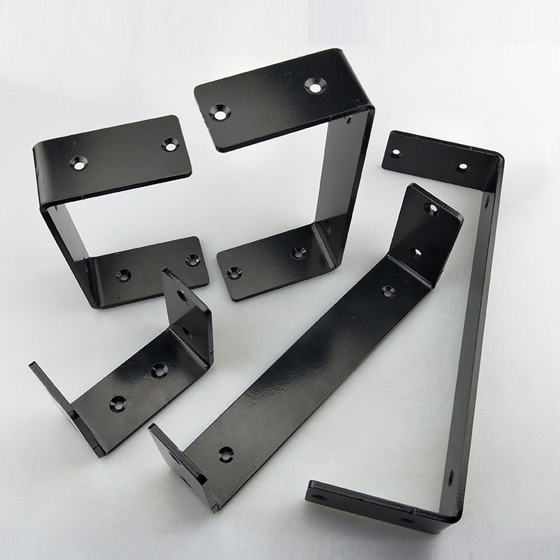 1PCS Black U-shaped Wall-mount - Shelf Bracket Pair 리뷰 및 가격