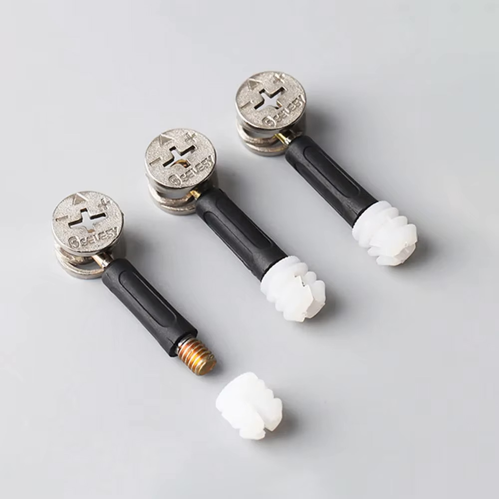 50/100Pcs 3 in 1 Furniture Con - Furniture Joinery Hardware 리뷰 및 가격