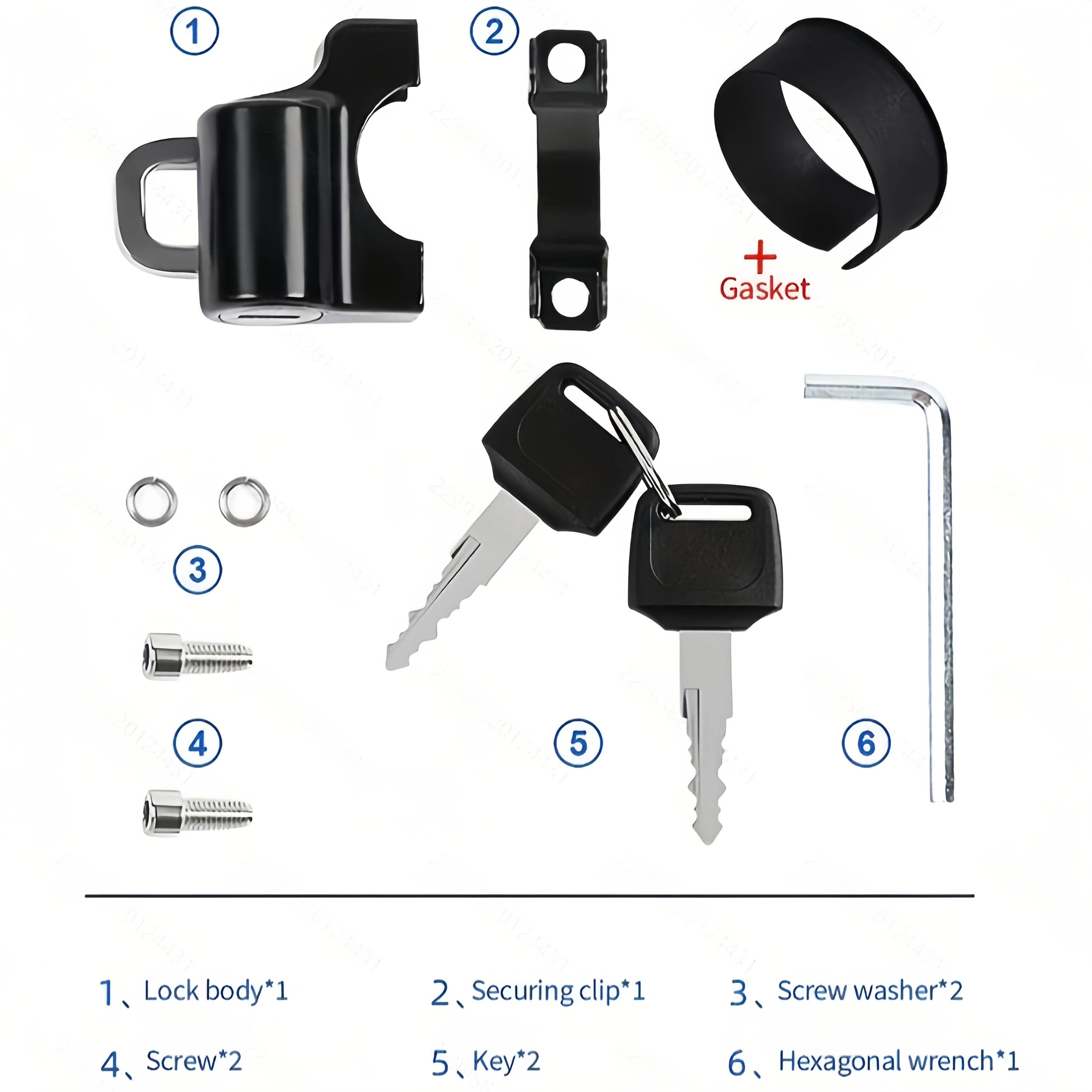 Motorcycle Helmet Lock Aluminu - Universal Furniture Hardware 리뷰 및 가격