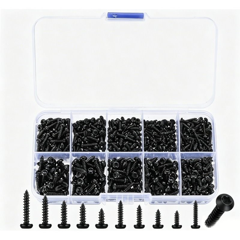 600 Pcs M2-M3 Black Torx Pan H - Furniture Hardware Repair 리뷰 및 가격
