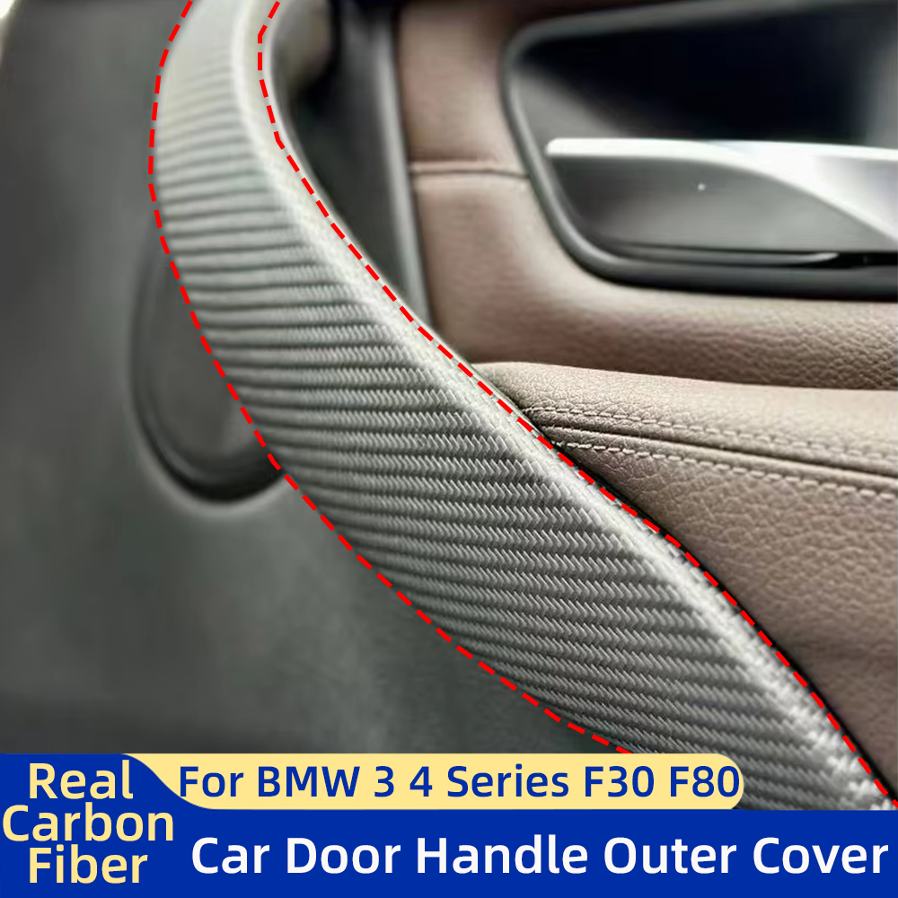Real Carbon Fiber Interior Car - Door Handle Bar 리뷰 및 가격