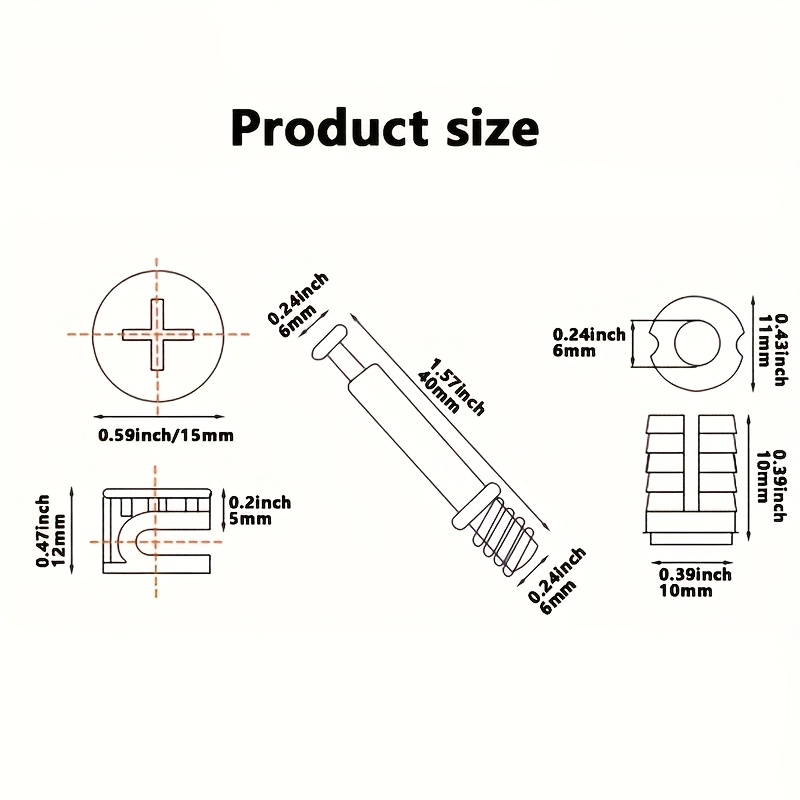 10-50Pcs Heavy-Duty Premium Fu - Furniture Joinery Hardware 리뷰 및 가격