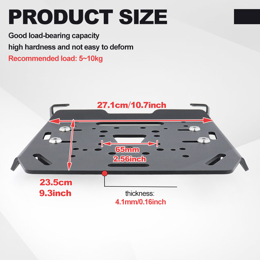 Motorcycle Rear Luggage Rack C - Shelf Bracket Pair 리뷰 및 가격