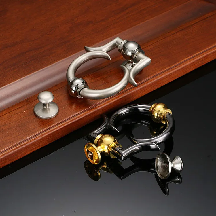 European Simple Knocker Gun Bl - Furniture Hardware Gold 리뷰 및 가격