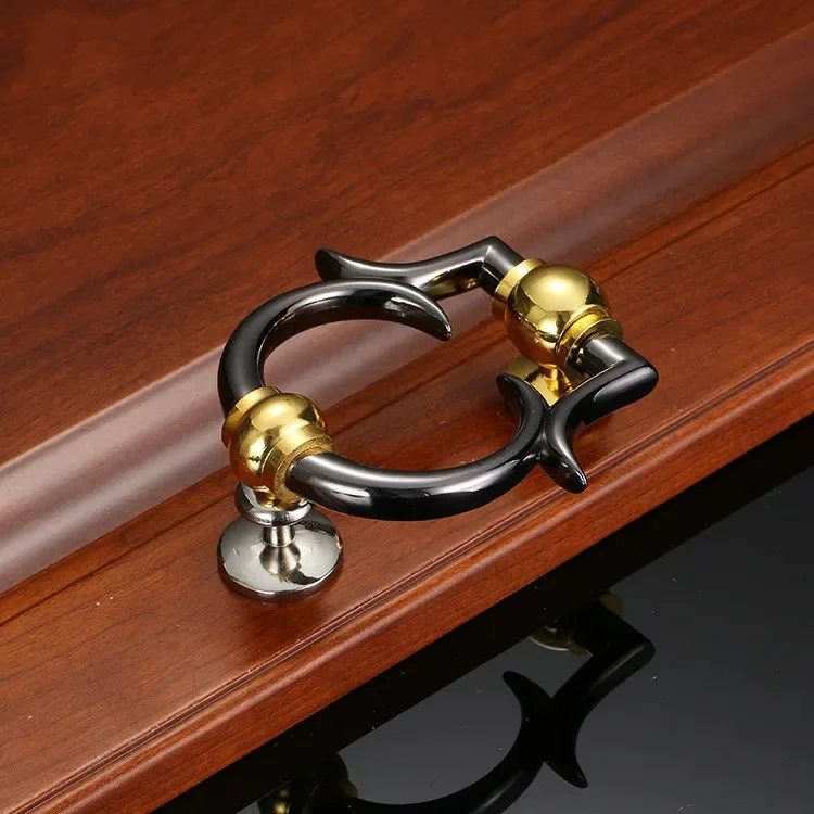 European Simple Knocker Gun Bl - Furniture Hardware Gold 리뷰 및 가격