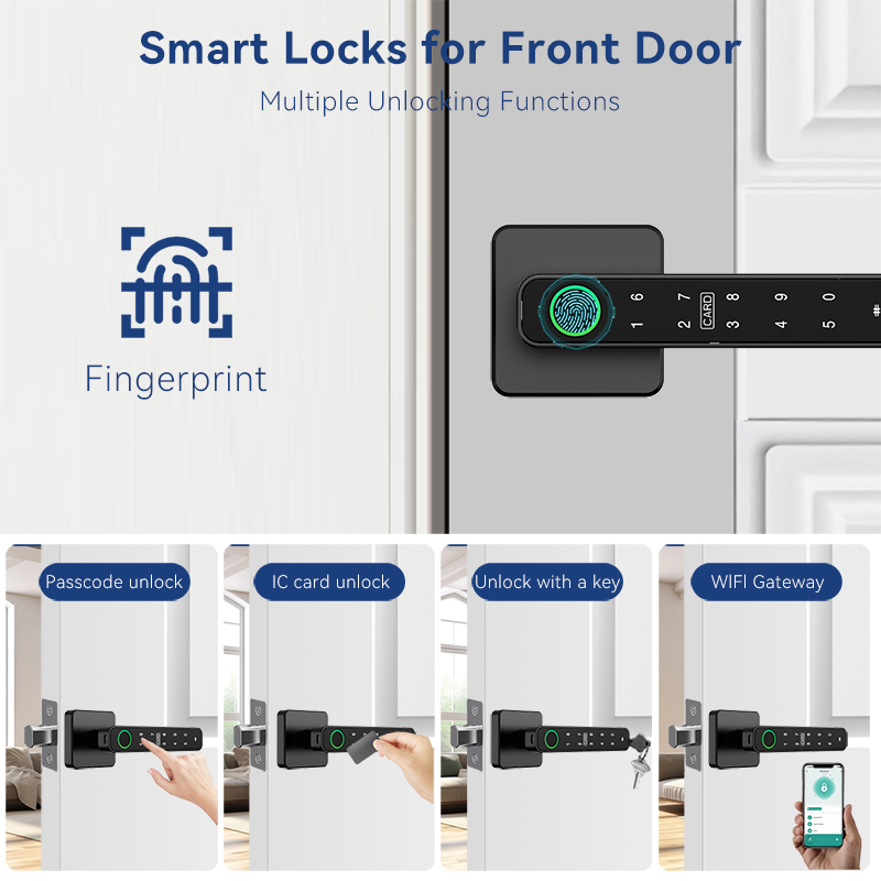 XSDTS Tuya Handle Fingerprint  - Door Handle Bar 리뷰 및 가격