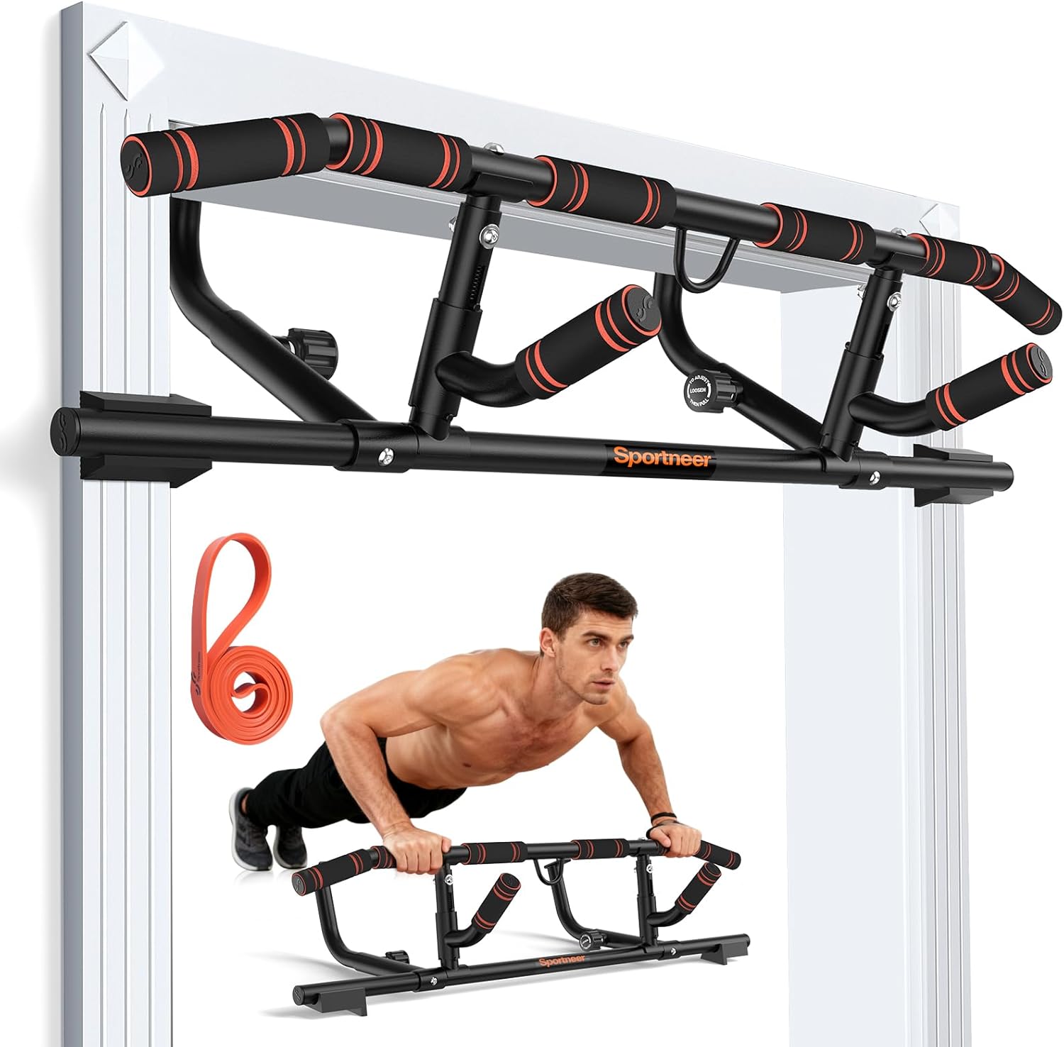 Door Pull Up Bar for Doorway w - Door Handle Bar 리뷰 및 가격