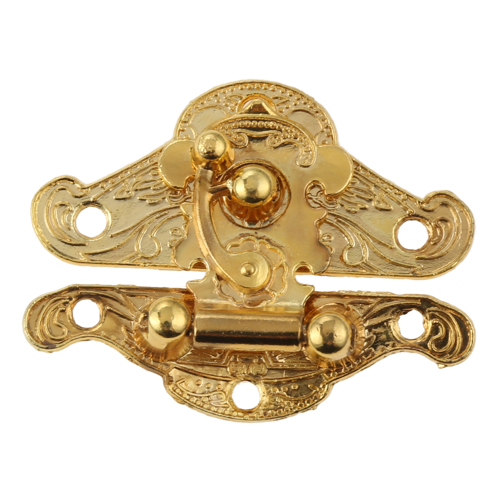2 Pcs Antique Gold Box Hasp Lo - Furniture Joinery Hardware 리뷰 및 가격