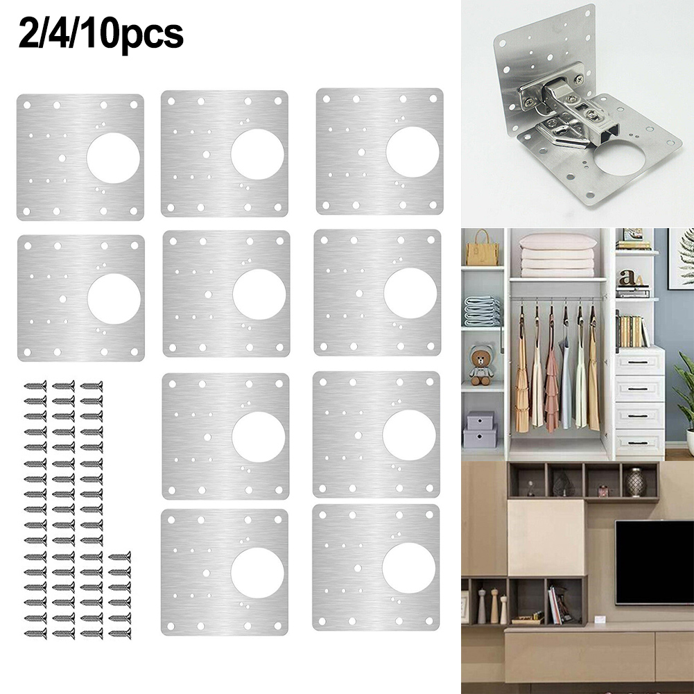 10Pcs Door Hinge Stainless Ste - Furniture Hardware Repair 리뷰 및 가격