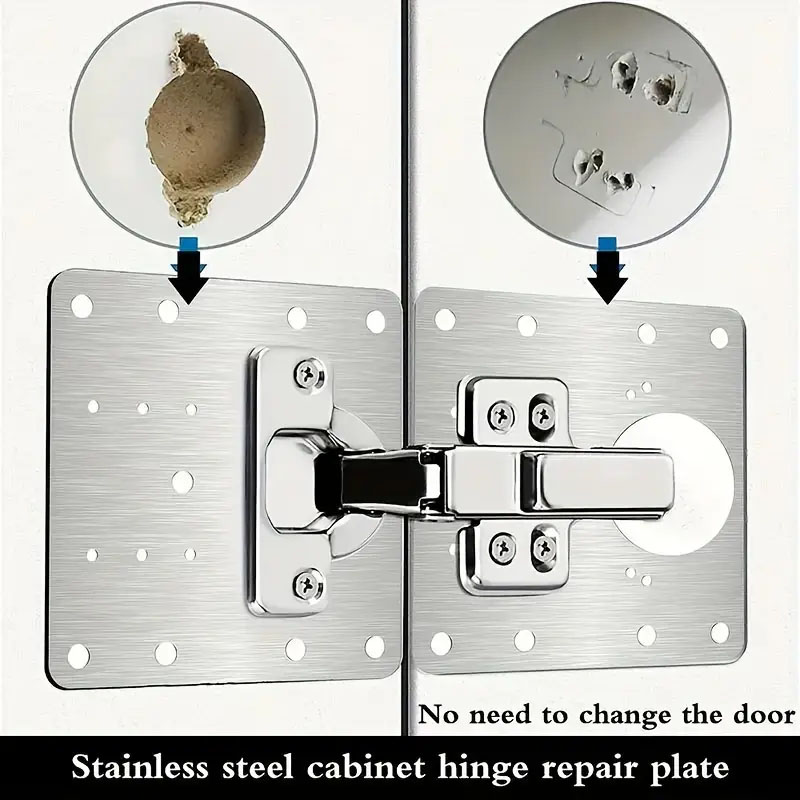 Cabinet Hinge Repair Plates Ki - Furniture Hardware Repair 리뷰 및 가격