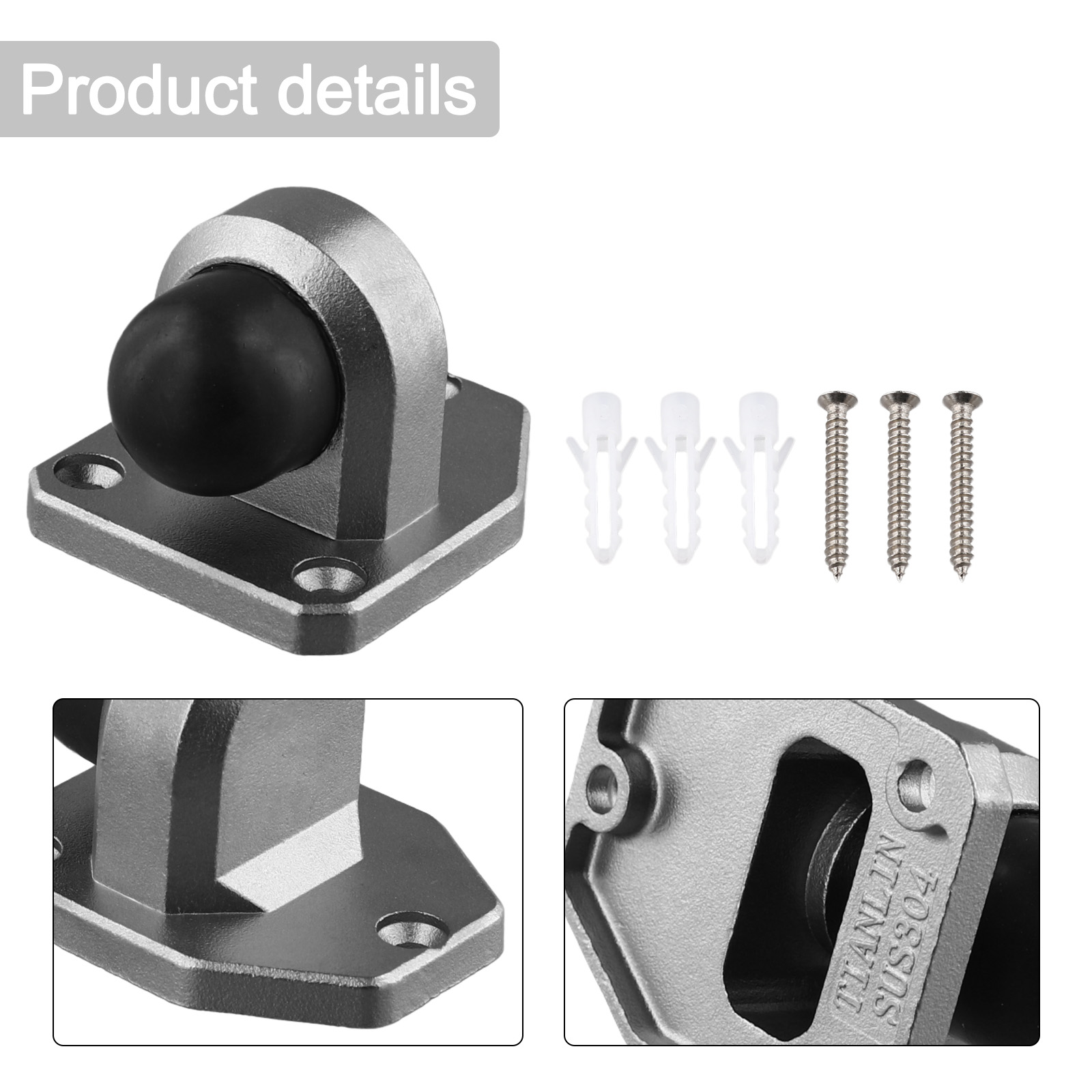 Door Suction Door Stop Wall Mo - Brand Hardware Furniture 리뷰 및 가격
