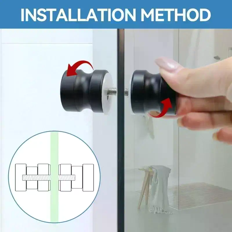 Stylish Shower Glass Door Hand - Door Handle Bar 리뷰 및 가격