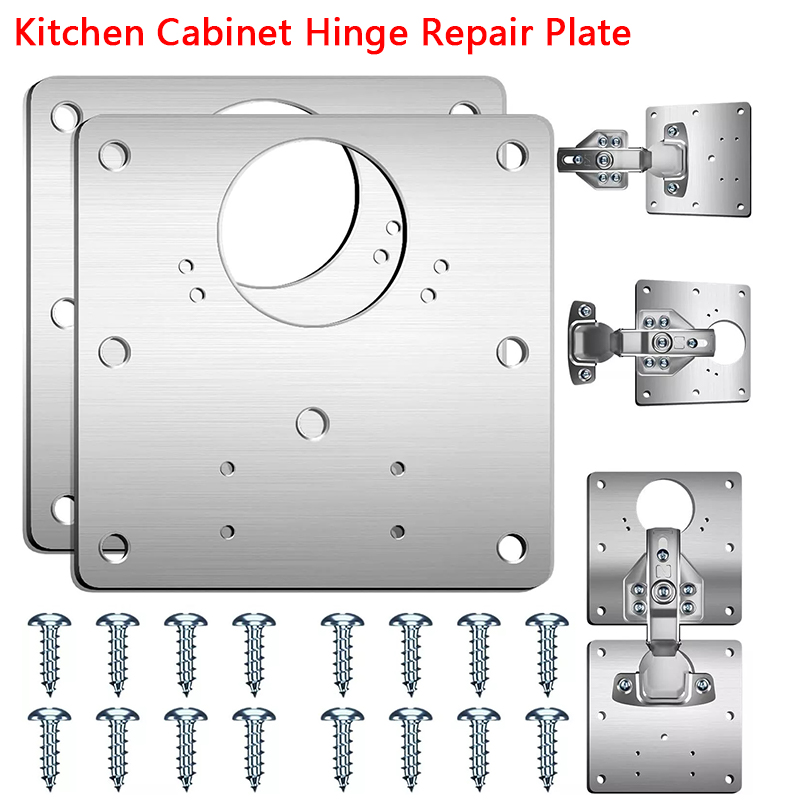 2/10Pcs Sets Hinge Repair Plat - Furniture Hardware Repair 리뷰 및 가격