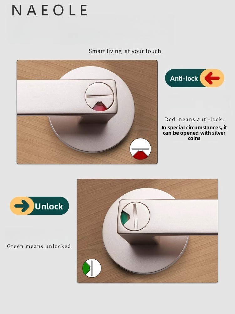 Door Lock, Bathroom Household  - Door Handle Bar 리뷰 및 가격
