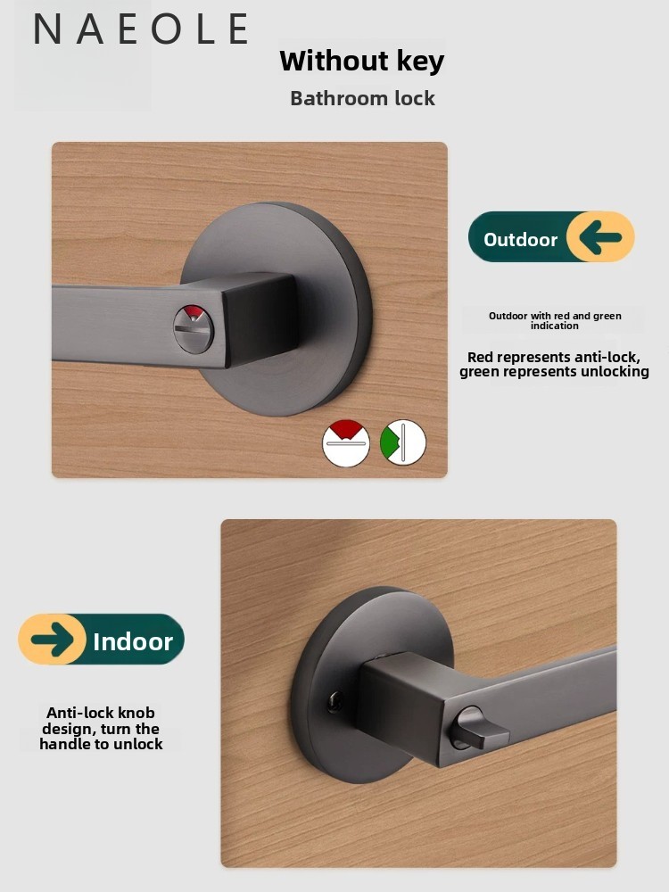 Door Lock, Bathroom Household  - Door Handle Bar 리뷰 및 가격