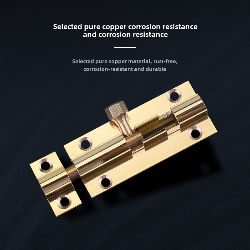 1PCS  Brass Doors Slide Latch  - Barrel Bolt Slide 리뷰 및 가격
