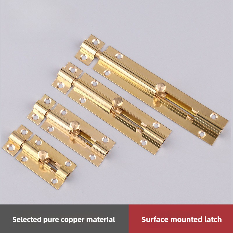 1PCS  Brass Doors Slide Latch  - Barrel Bolt Slide 리뷰 및 가격