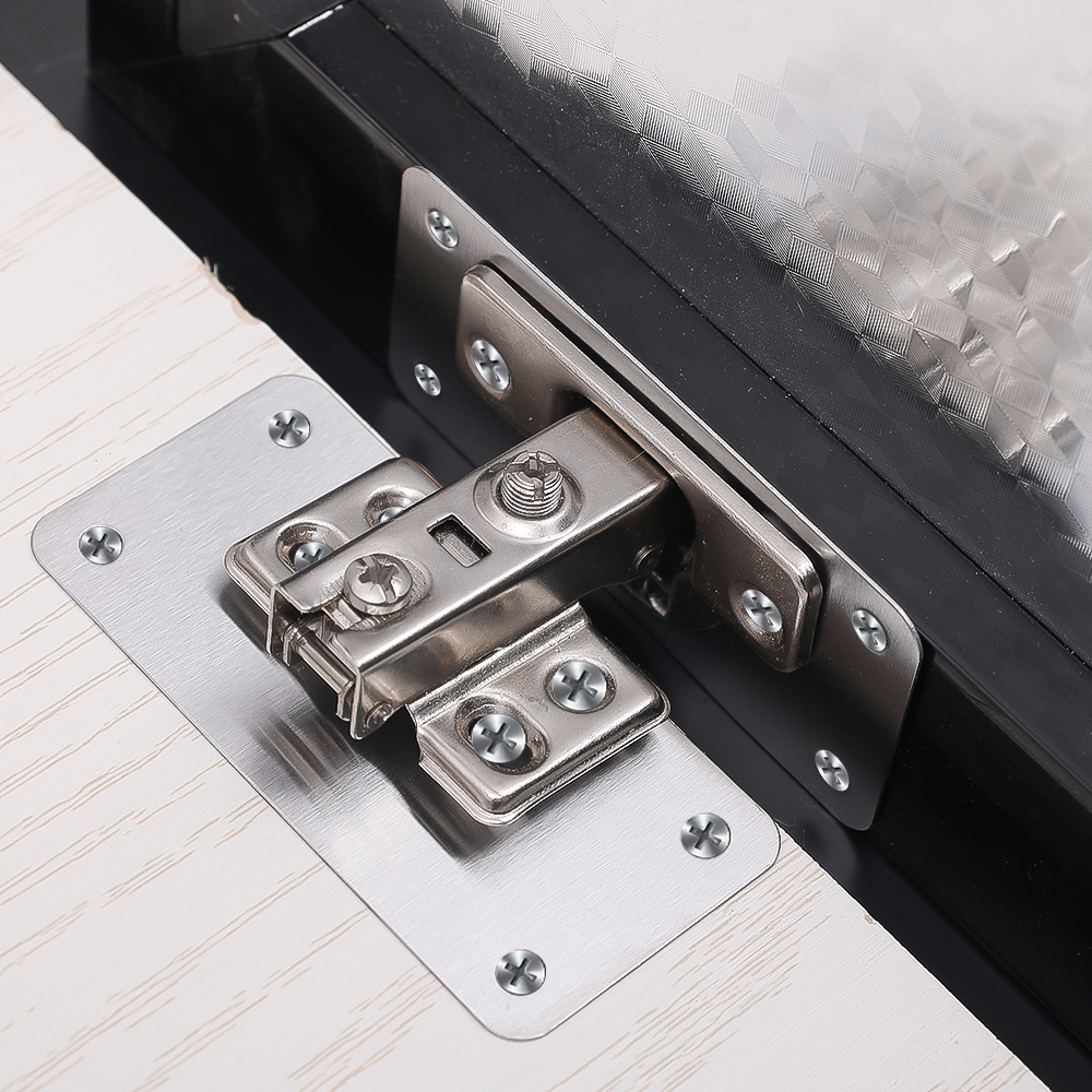 Cabinet Hinge Repair Plate Kit - Furniture Hardware Repair 리뷰 및 가격