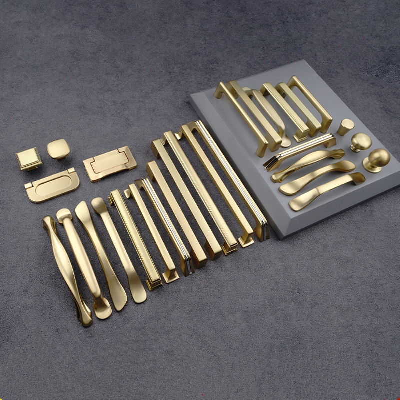 Gold Furniture Handles Aluminu - Furniture Hardware Gold 리뷰 및 가격