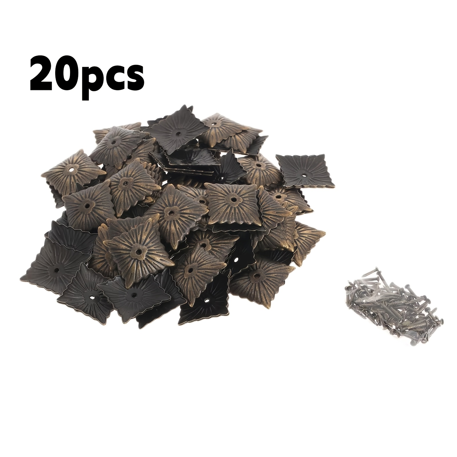 20Pcs 21x21mm Upholstery Nails - Furniture Upholstery Hardware 리뷰 및 가격