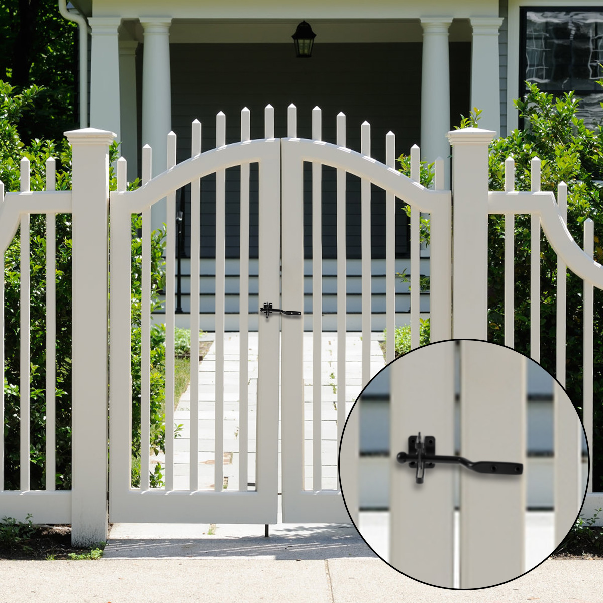 Self-Locking Gate Latch Carbon - Barrel Bolt Slide 리뷰 및 가격