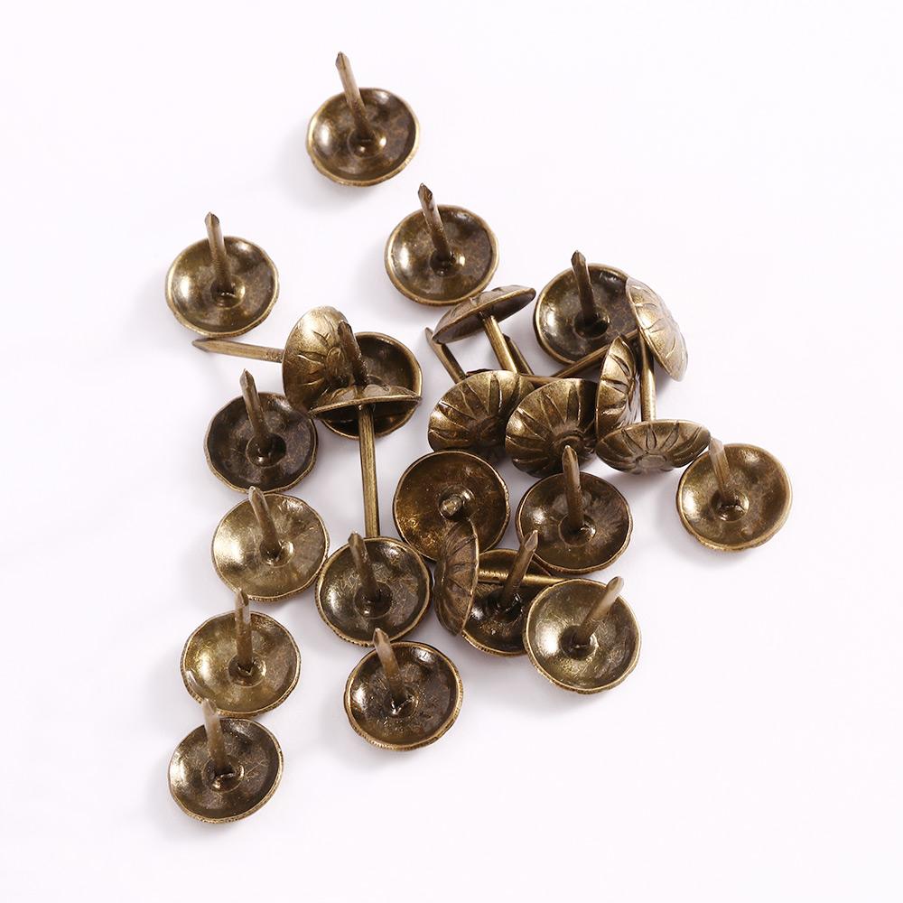 Chrysanthemum Brass Upholstery - Furniture Upholstery Hardware 리뷰 및 가격