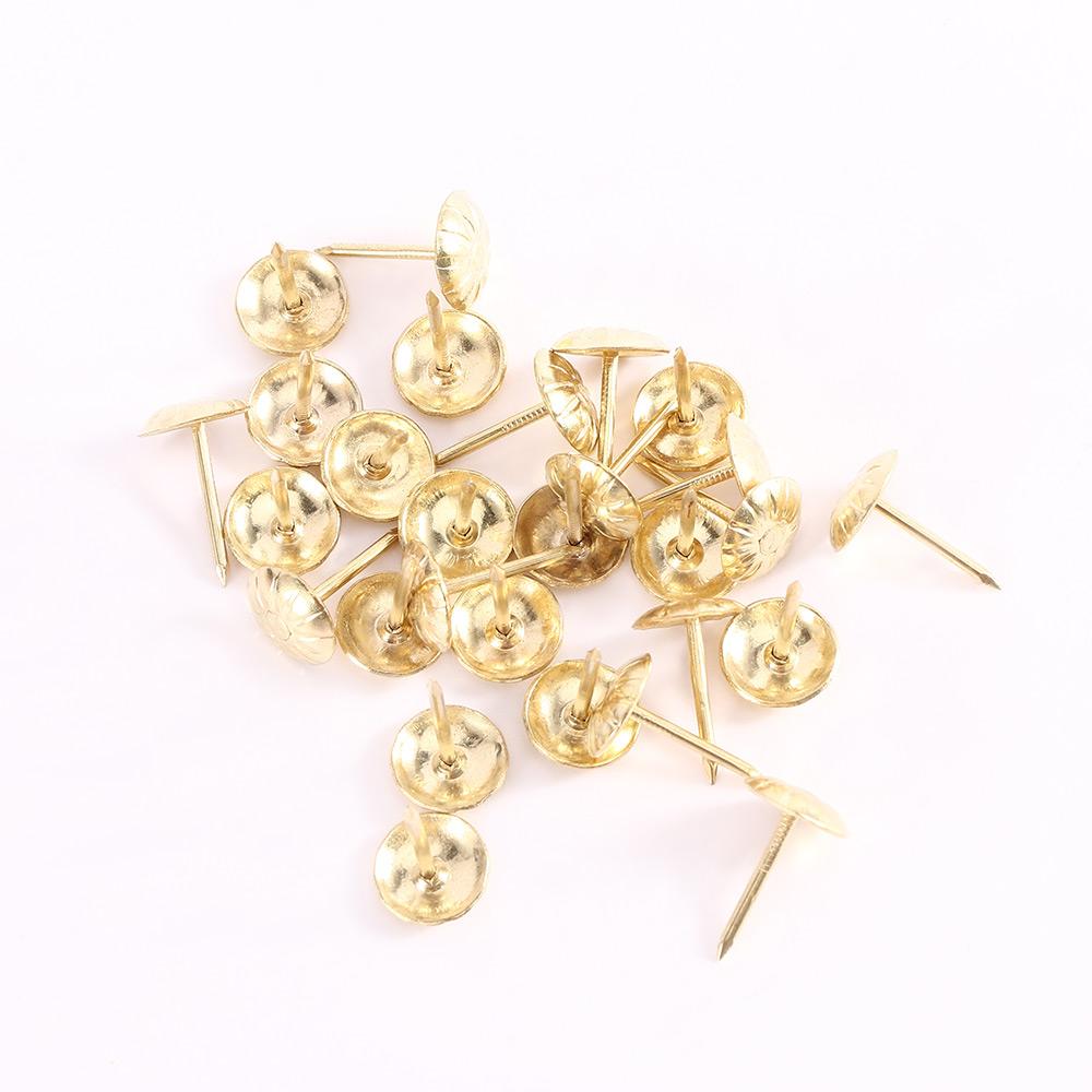 Chrysanthemum Brass Upholstery - Furniture Upholstery Hardware 리뷰 및 가격