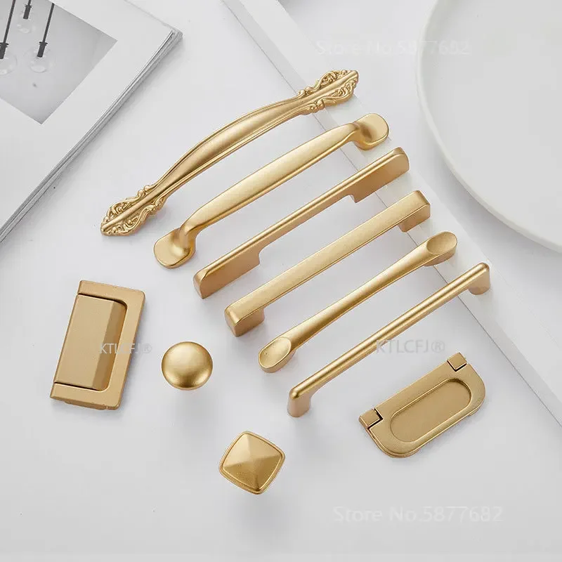 Kitchen Cupboard Knob Square U - Furniture Hardware Gold 리뷰 및 가격