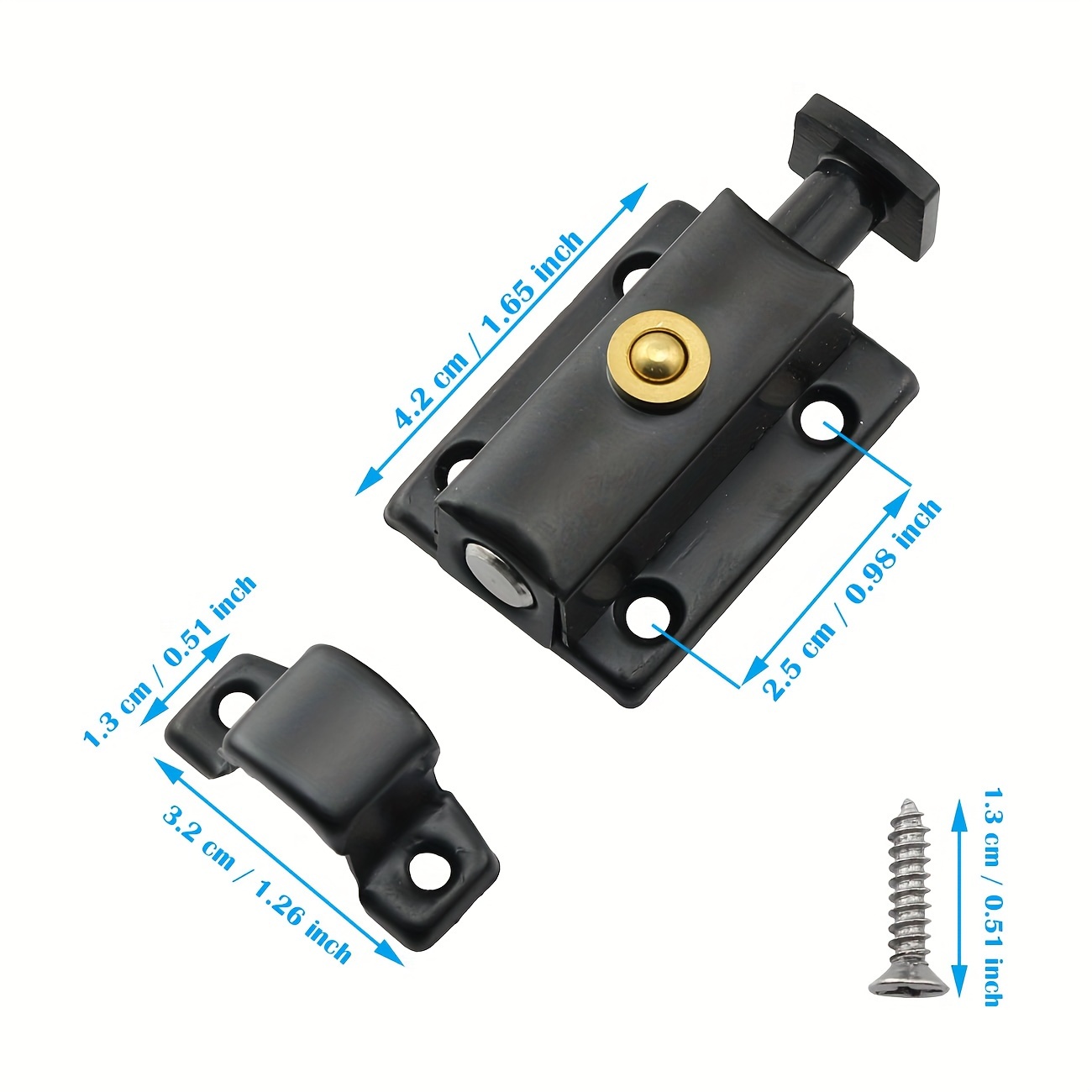 Gate Latches Stainless Steel A - Barrel Bolt Slide 리뷰 및 가격