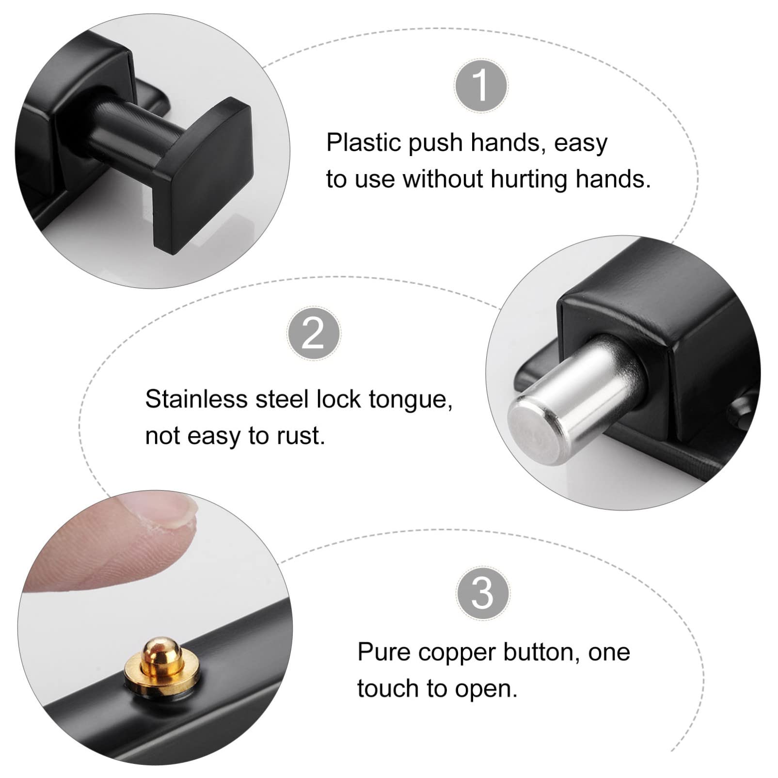 Gate Latches Stainless Steel A - Barrel Bolt Slide 리뷰 및 가격